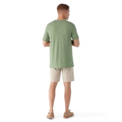 Alternative view of Smartwool Men's Merino Hemp Blend Short Sleeve Pocket Tee Shorts