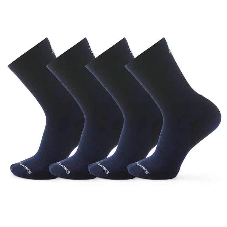 Smartwool Everyday Athletic Crew Socks 4 - Pack Running Socks