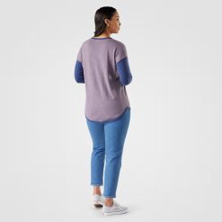 Alternative view of Smartwool Women's Shadow Pine Colorblock Crew Sweater
