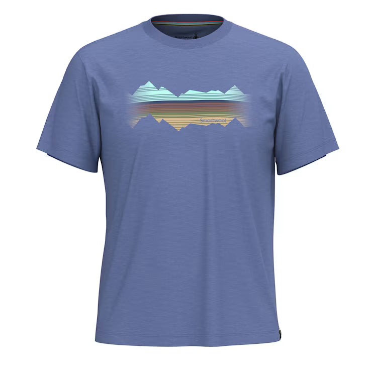 Smartwool Mountain Horizon Short Sleeve Graphic Tee Shorts - Image 2