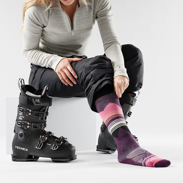 Smartwool Women's Ski Pattern Over The Calf Socks Ski - Image 2