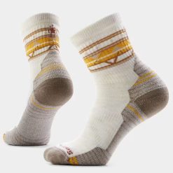 Smartwool Women's Hike Zig Zag Valley Mid Crew Socks Hiking