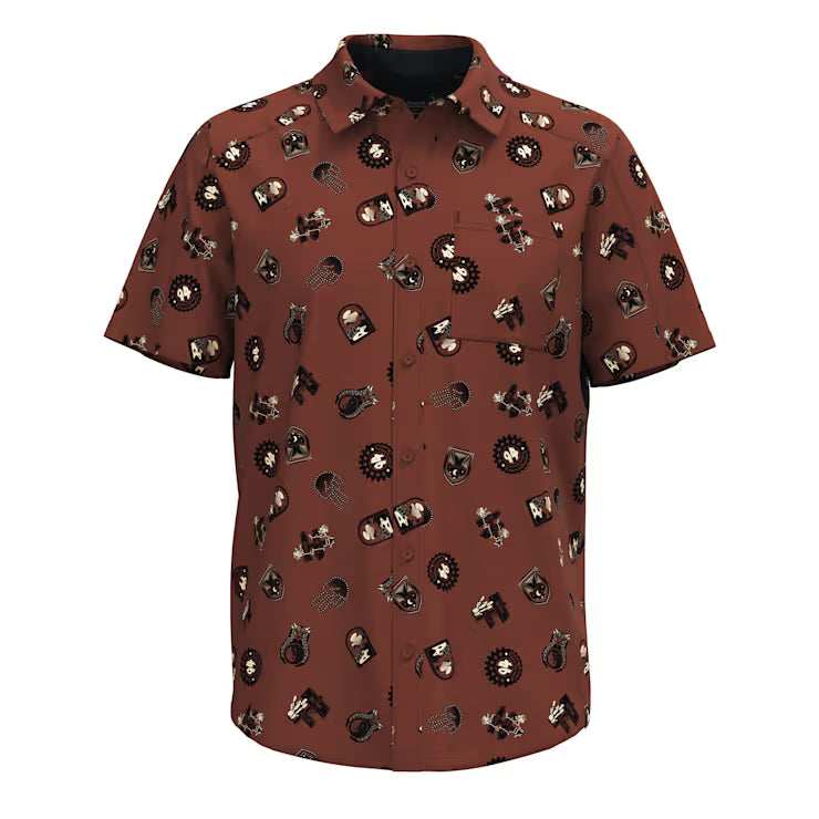 Smartwool Men's Everyday Short Sleeve Button Down Shorts - Image 5