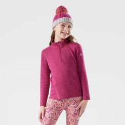 Smartwool Kids' Classic Thermal Merino Base Layer 1/4 Zip