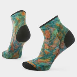 Smartwool Women's Bike Jungle Music Print Ankle Socks