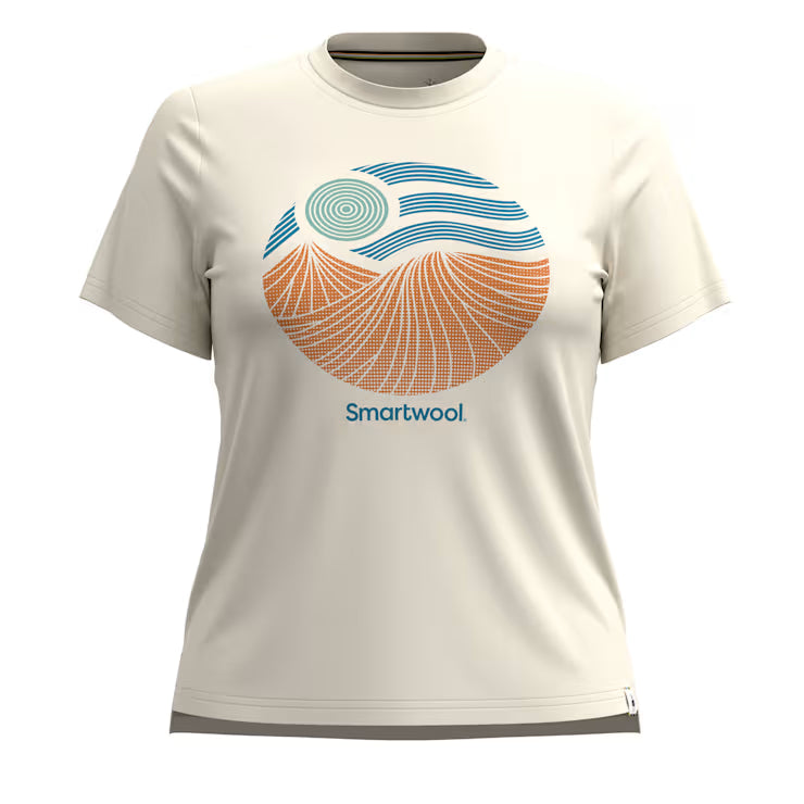 Smartwool Women's Horizon View Short Sleeve Graphic Tee Shorts - Image 2