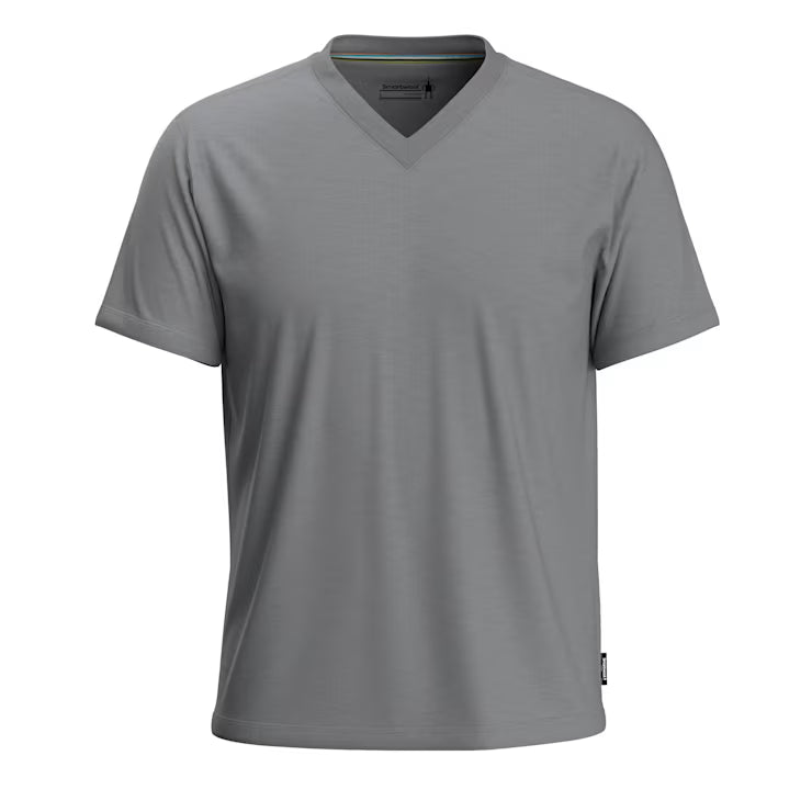 Smartwool Men's Perfect V - Neck Short Sleeve Tee Shorts - Image 3