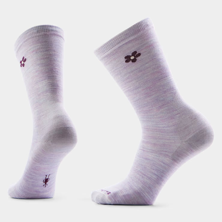 Smartwool Women's Everyday Groovy Bloom Crew Socks