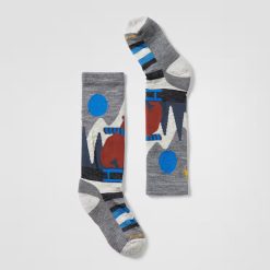 Smartwool Kids' Ski Sleigh Bear Over The Calf Socks Ski