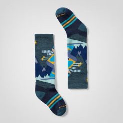Smartwool Kids' Wintersport Mountain Moose OTC Socks Hiking