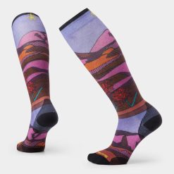 Smartwool Women's Ski Floral Field Print Over The Calf Socks Ski
