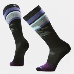 Smartwool Snowboard Mountain Sunrise Over The Calf Socks Ski