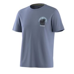 Alternative view of Smartwool Men's Lunar Bear Active Short Sleeve Graphic Tee Shorts