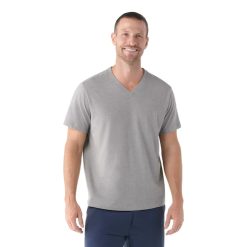 Smartwool Men's Perfect V - Neck Short Sleeve Tee Shorts