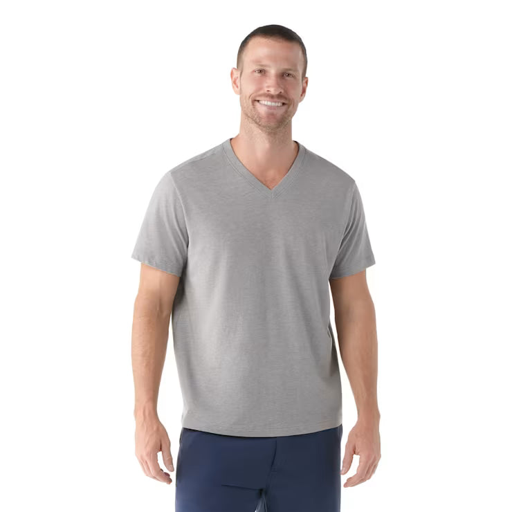 Smartwool Men's Perfect V - Neck Short Sleeve Tee Shorts