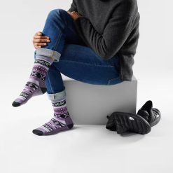 Alternative view of Smartwool Everyday Cozy Cabin Games Crew Socks