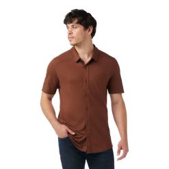 Smartwool Men's Short Sleeve Button Down Shorts