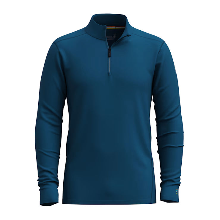 Smartwool Men's Classic All - Season Merino Base Layer 1/4 Zip - Image 3