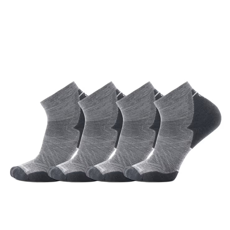 Smartwool Run Ankle Socks 4 - Pack Running Socks