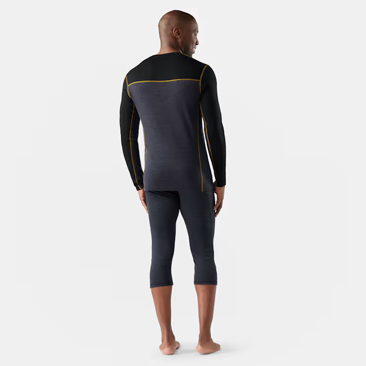 Smartwool Men's Classic Thermal Merino Base Layer Colorblock Crew - Image 2