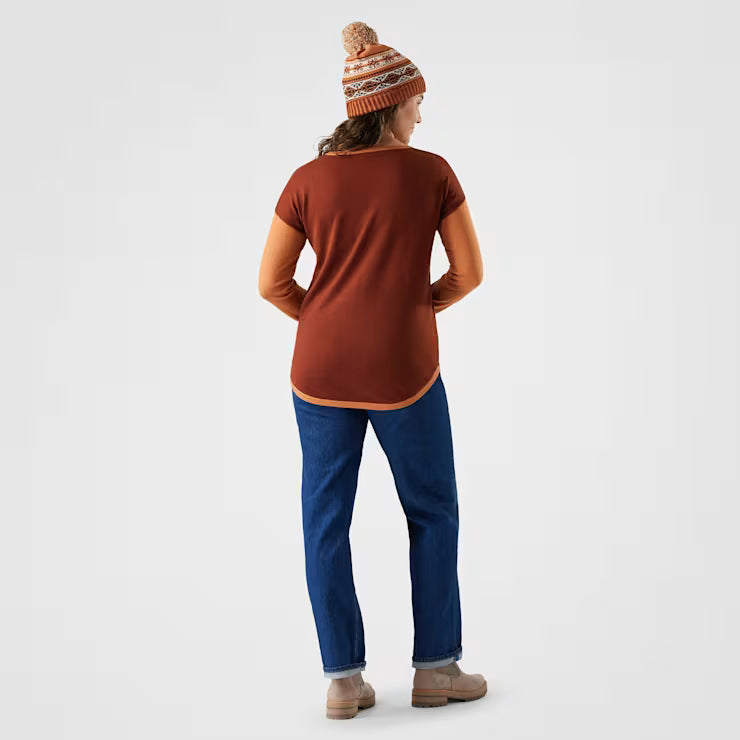Smartwool Women's Shadow Pine Colorblock Crew Sweater - Image 2