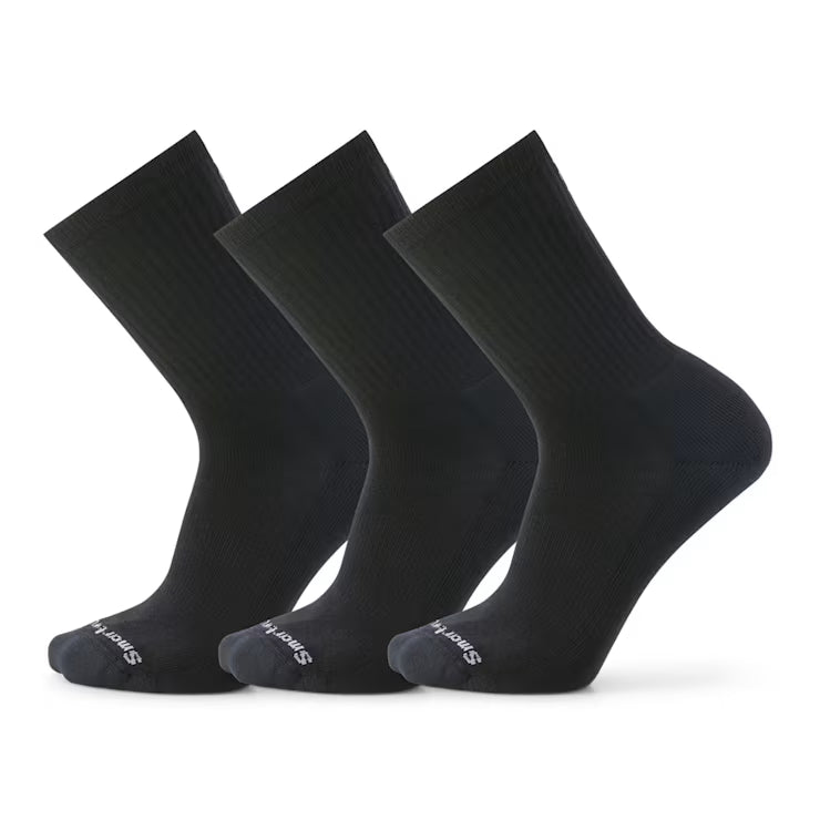 Smartwool Everyday Solid Rib Crew Socks 3 - Pack Socks