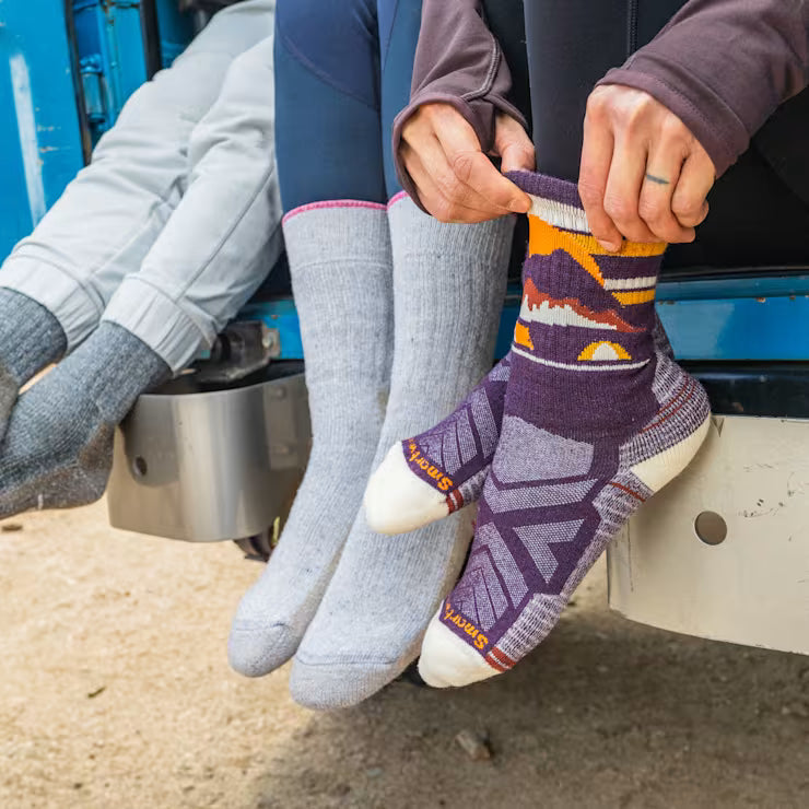 Smartwool Women's Hike Mountain Moon Crew Socks Hiking - Image 3