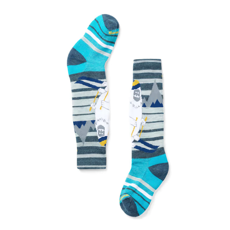 Smartwool Kids' Wintersport Yeti Pattern Over The Calf Socks - Image 2