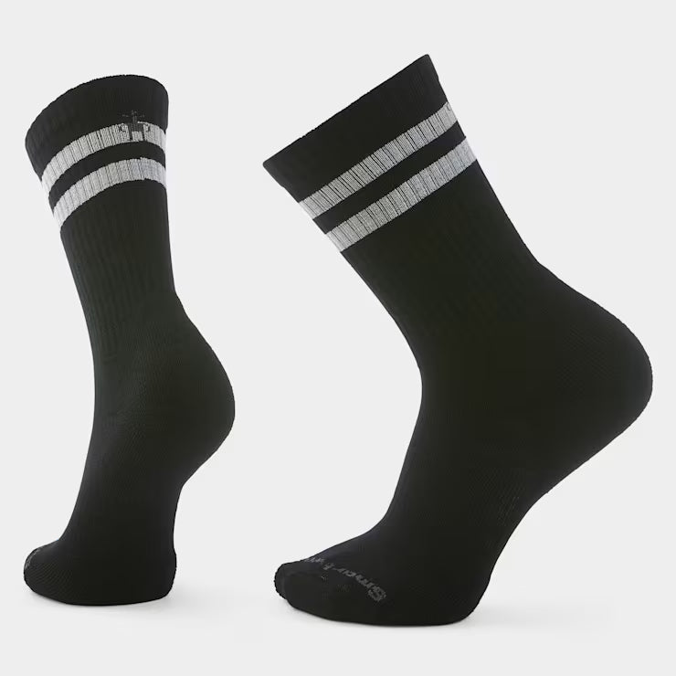 Smartwool Everyday Athletic Striped Crew Socks Running