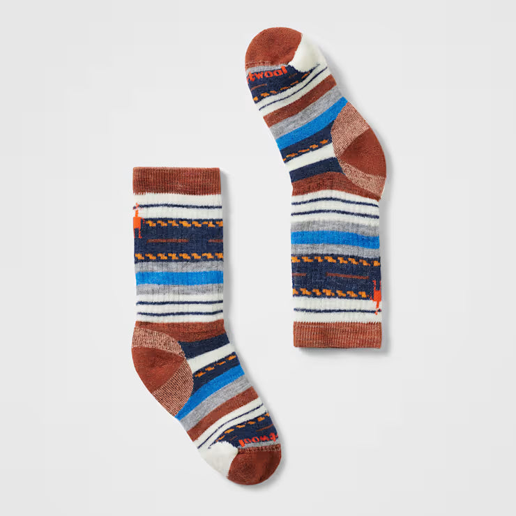 Smartwool Kids' Hike Margarita Crew Socks Hiking