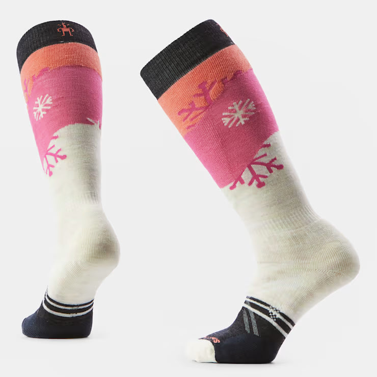 Smartwool Women's Ski Snowpocalypse Pattern Over The Calf Socks Ski
