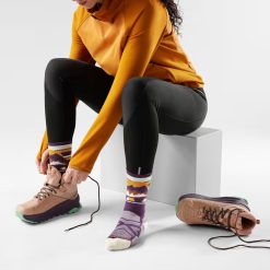 Alternative view of Smartwool Women's Hike Mountain Moon Crew Socks Hiking