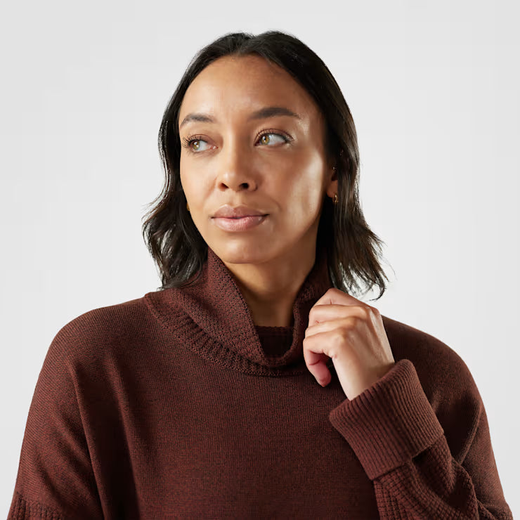 Smartwool Women's Edgewood Cowl Neck Sweater - Image 3