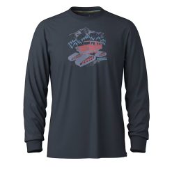 Alternative view of Smartwool Snowcat Graphic Long Sleeve Graphic Tee T Shirt