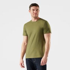 Smartwool Men's Perfect Crew Short Sleeve Tee Shorts