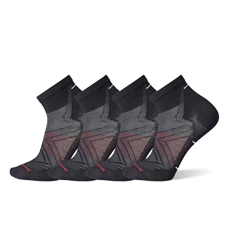 Smartwool Run Ankle Socks 4 - Pack Running Socks