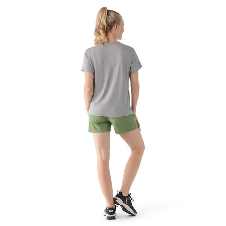 Smartwool Women's Perfect Crew Short Sleeve Tee Shorts - Image 2