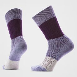 Smartwool Women's Everyday Color Block Cable Crew Socks