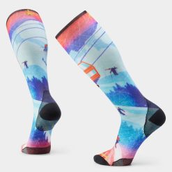 Smartwool Ski Ski Day Print Over The Calf Socks Ski