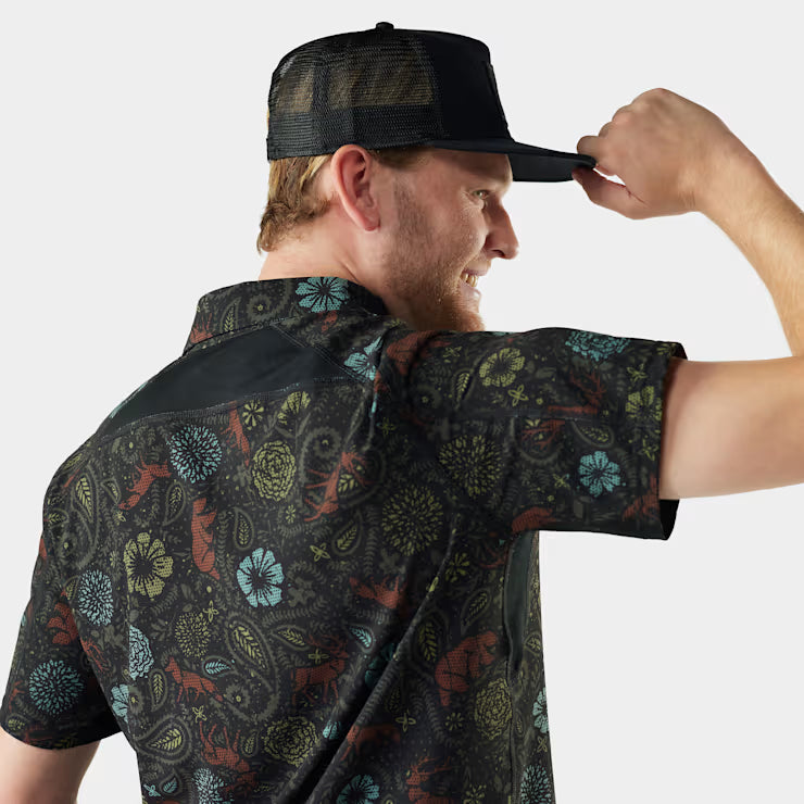 Smartwool Men's Everyday Short Sleeve Button Down Shorts - Image 3
