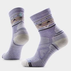Smartwool Women's Hike Zig Zag Valley Mid Crew Socks Hiking