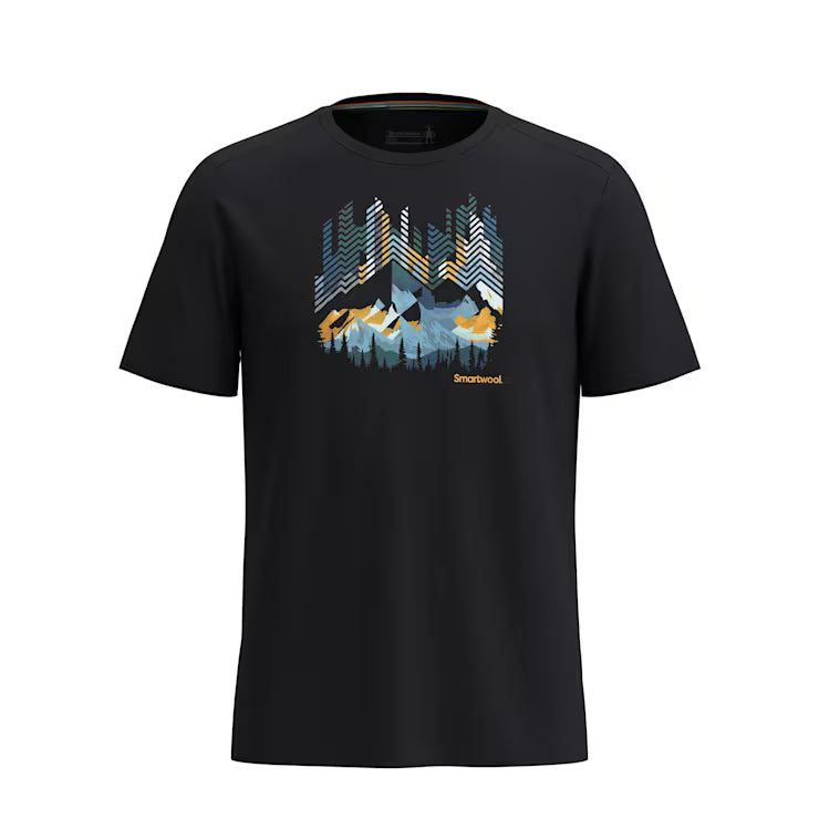 Smartwool Vital Peaks Active Short Sleeve Graphic Tee Shorts - Image 2