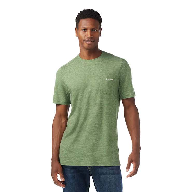 Smartwool Bear Trail Merino Hemp Blend Short Sleeve Graphic Tee Shorts