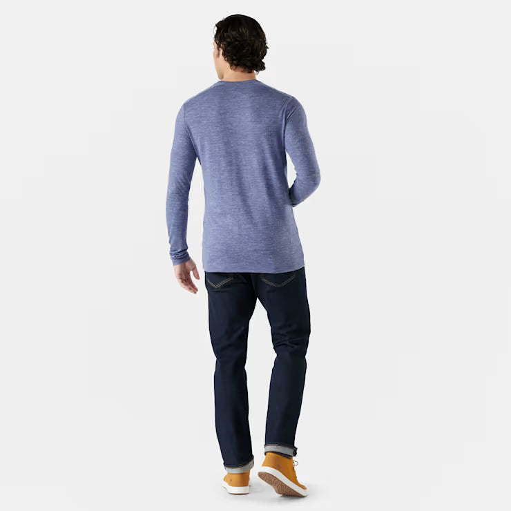Smartwool Men's Everyday Exploration Merino Long Sleeve Pocket Tee T Shirt - Image 2