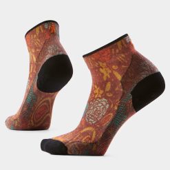 Smartwool Women's Bike Paisley Print Ankle Socks