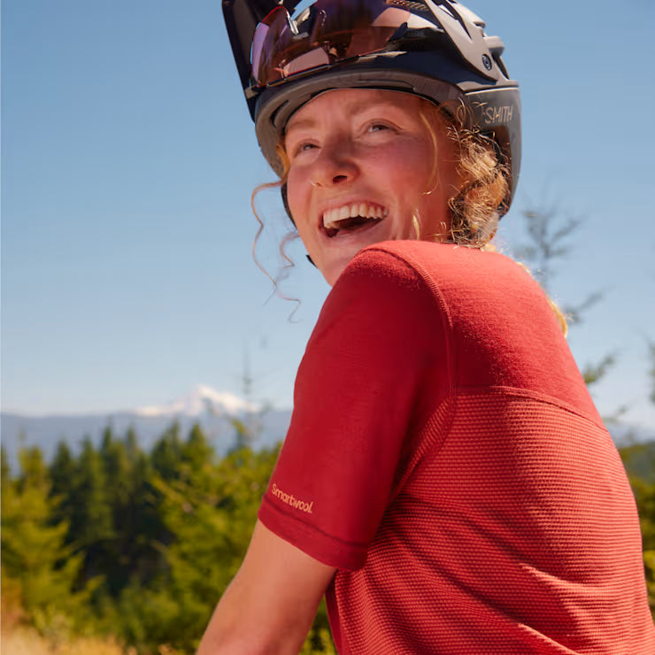 Smartwool Women's Mountain Bike Short Sleeve Jersey Shorts - Image 4