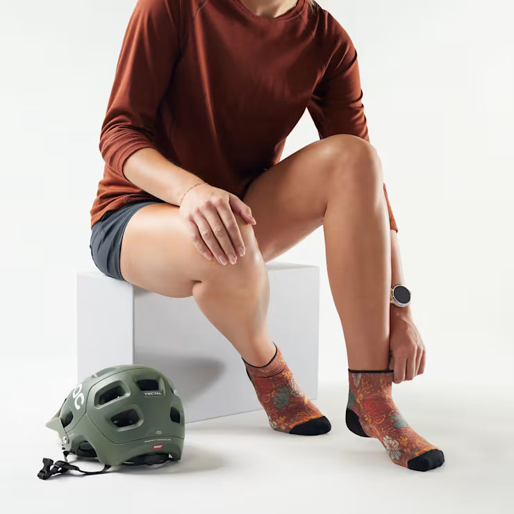 Smartwool Women's Bike Paisley Print Ankle Socks - Image 2