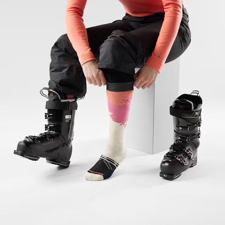 Smartwool Women's Ski Snowpocalypse Pattern Over The Calf Socks Ski - Image 2