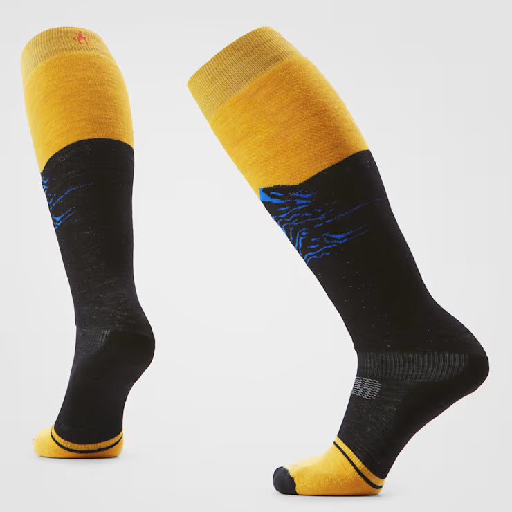 Smartwool Women's Snowboard Valley Sunset Over The Calf Socks Ski