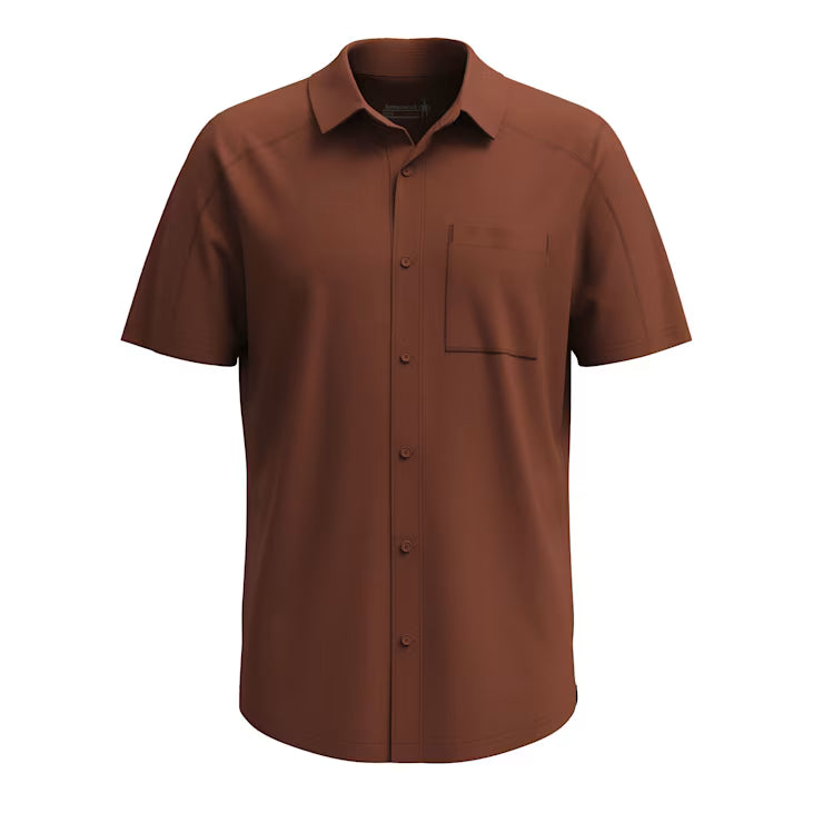 Smartwool Men's Short Sleeve Button Down Shorts - Image 2